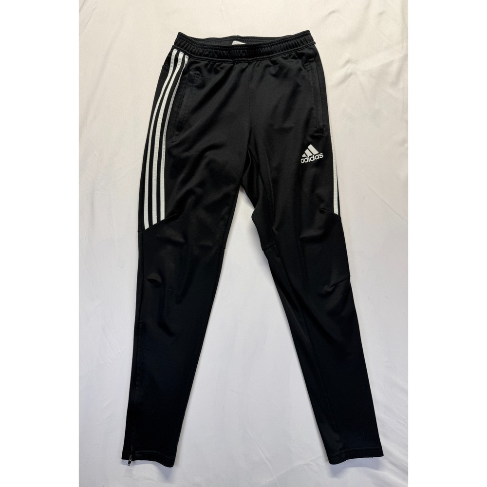 Adidas Tiro 17 Track Pants Men Small Black Logo Streetwear Gym Training Athlitec
